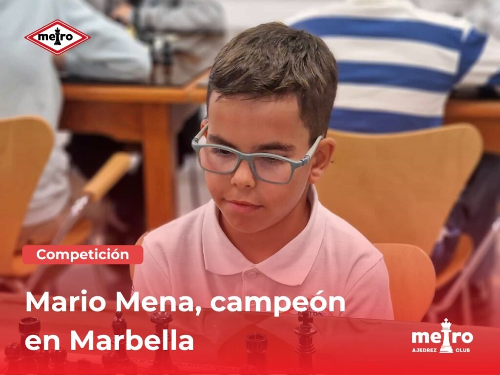 Brillante victoria de Mario Mena en el IV Circuito de Promoción de Marbella