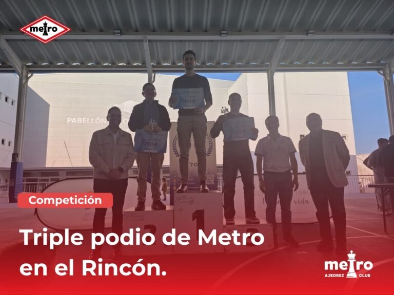 Triple podio de Metro en el II Maratón Blitz Rincón Lleno de Vida