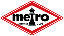 Logotipo de Ajedrez Metro Club