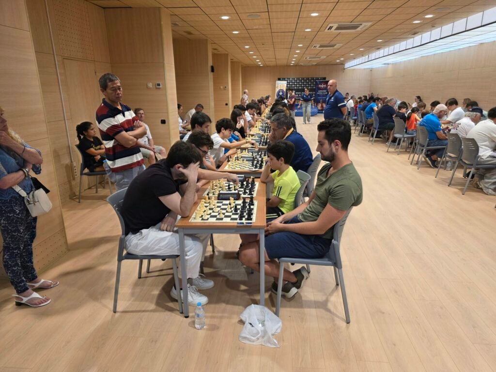 Sala de juego del XXII Torneo de Ajedrez Ciudad de Marbella 2026