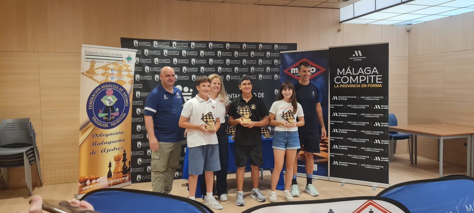Premiados de la categoría Sub-14