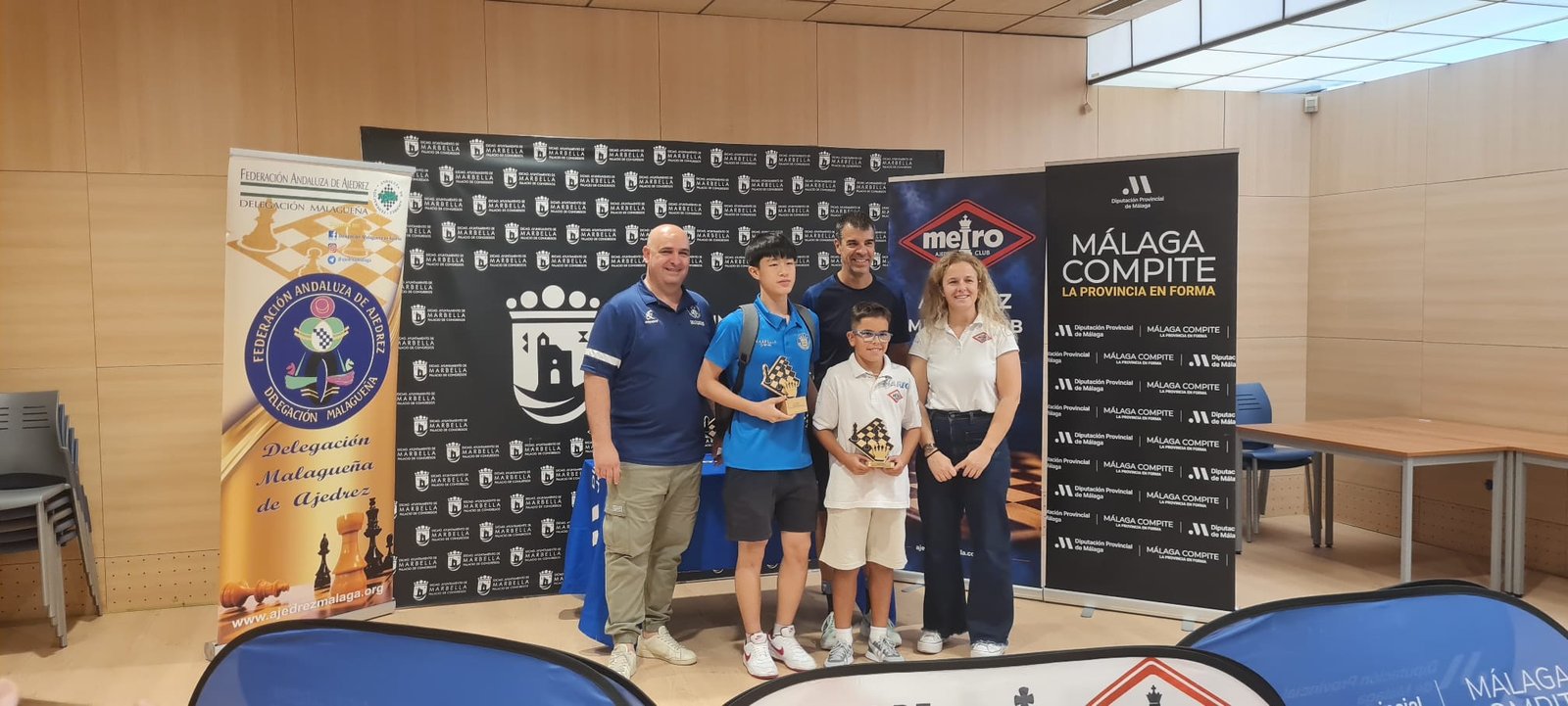 Premiados de la categoría Sub-10